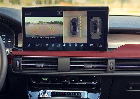 The driver of a 2024 Lincoln Corsair® SUV is shown selecting the drive mode. | Doggett Lincoln of Beaumont in Beaumont TX